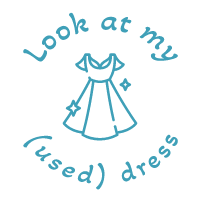 Project logo with a drawing of a dress